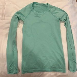 lululemon swiftly tech long sleeve teal